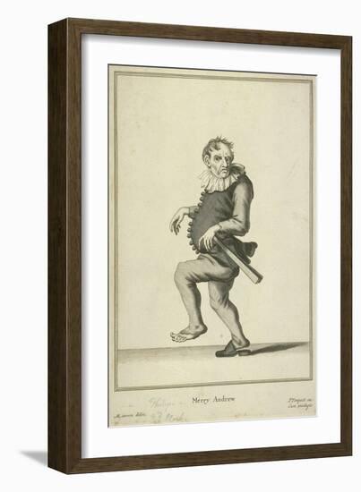 Merry Andrew, Possibly a Jester or Fool, Cries of London-Pierce Tempest-Framed Giclee Print