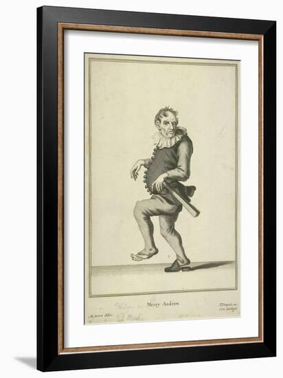 Merry Andrew, Possibly a Jester or Fool, Cries of London-Pierce Tempest-Framed Giclee Print