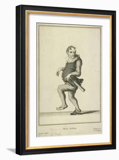 Merry Andrew, Possibly a Jester or Fool, Cries of London-Pierce Tempest-Framed Giclee Print