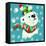 Merry Christmas - Baby Polar Bear-Stella Chang-Framed Stretched Canvas