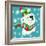 Merry Christmas - Baby Polar Bear-Stella Chang-Framed Art Print