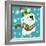 Merry Christmas - Baby Polar Bear-Stella Chang-Framed Art Print