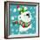 Merry Christmas - Baby Polar Bear-Stella Chang-Framed Art Print