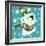 Merry Christmas - Baby Polar Bear-Stella Chang-Framed Art Print