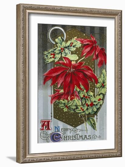 Merry Christmas, c.1910-null-Framed Giclee Print