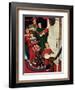 ”Merry Christmas, Grandma!’-Norman Rockwell-Framed Giclee Print