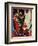 ”Merry Christmas, Grandma!’-Norman Rockwell-Framed Giclee Print