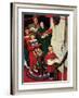 ”Merry Christmas, Grandma!’-Norman Rockwell-Framed Giclee Print