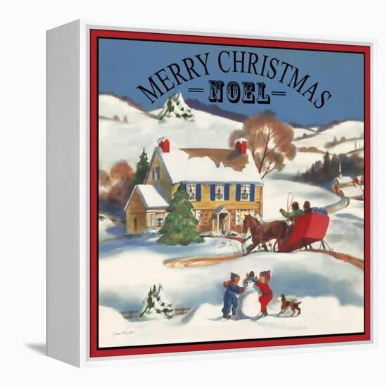 Merry Christmas-Noel-Jean Plout-Framed Premier Image Canvas