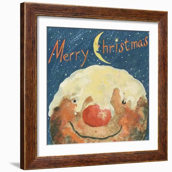 Merry Christmas Pudding, 2008-David Cooke-Framed Giclee Print