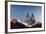 Merry Christmas Sign at Snow-Covered Christmas Market and Tyn Church-Richard Nebesky-Framed Photographic Print