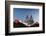 Merry Christmas Sign at Snow-Covered Christmas Market and Tyn Church-Richard Nebesky-Framed Photographic Print