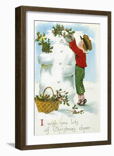 Merry Christmas to You-null-Framed Giclee Print