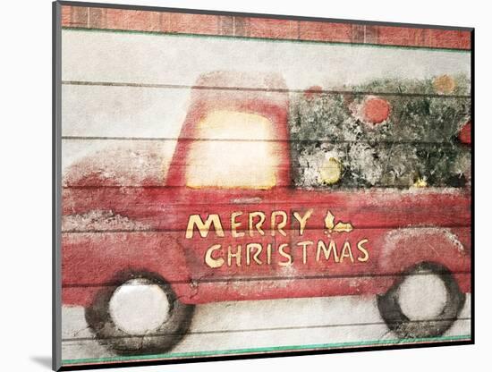 Merry Christmas Truck-Kimberly Allen-Mounted Photographic Print