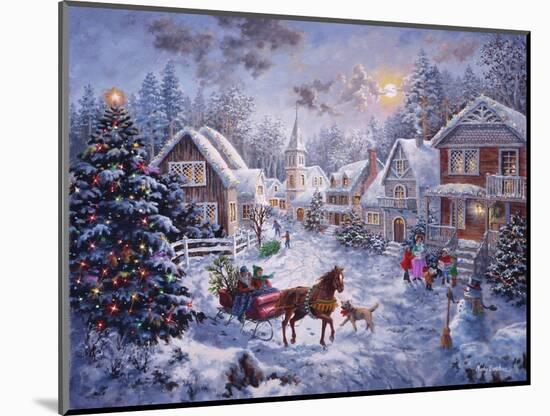 Merry Christmas-Nicky Boehme-Mounted Giclee Print