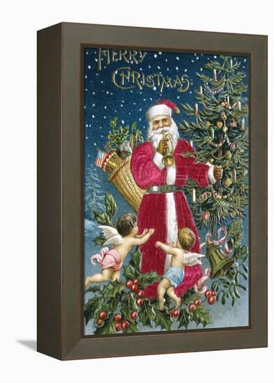 Merry Christmas-null-Framed Premier Image Canvas