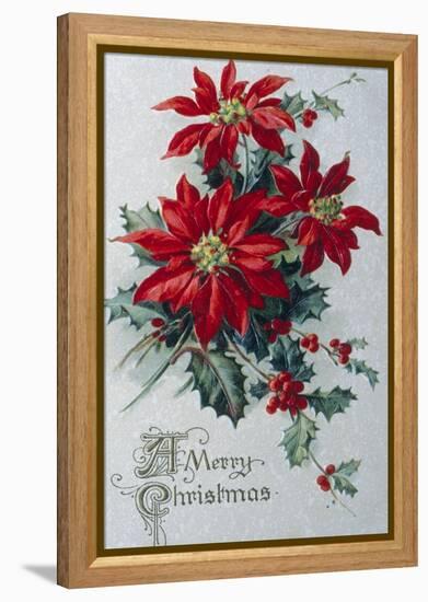 Merry Christmas-null-Framed Premier Image Canvas