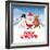 Merry Christmas-Pagina-Framed Art Print