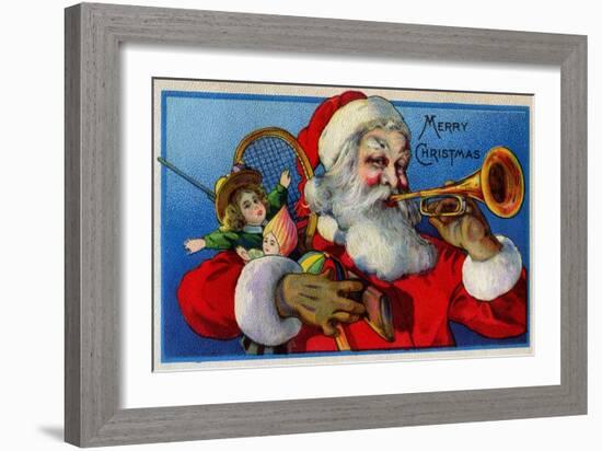 Merry Christmas-null-Framed Art Print