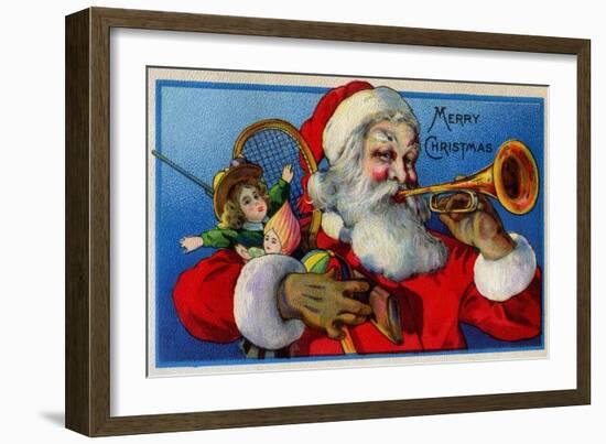 Merry Christmas-null-Framed Art Print