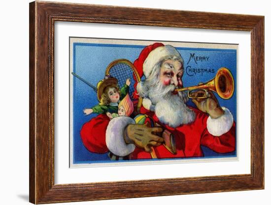 Merry Christmas-null-Framed Art Print