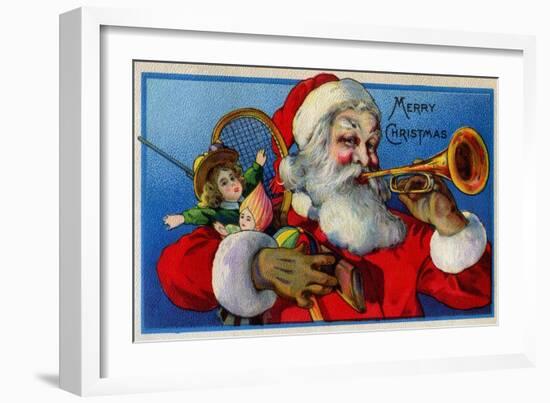 Merry Christmas-null-Framed Art Print