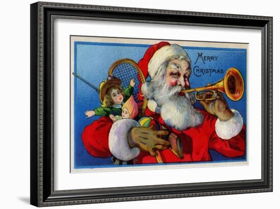 Merry Christmas-null-Framed Art Print