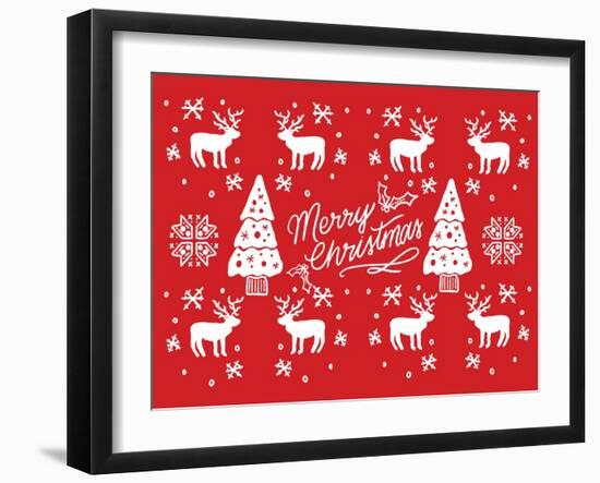 Merry Christmas-Ashley Santoro-Framed Giclee Print