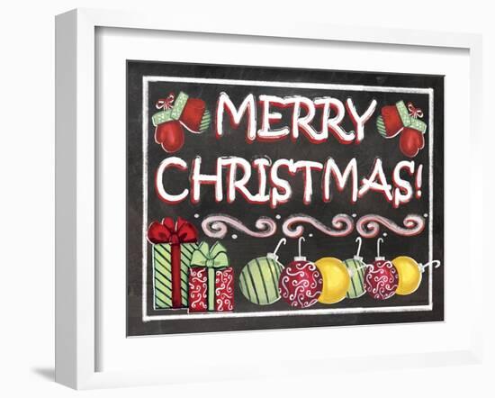 Merry Christmas-Laurie Korsgaden-Framed Giclee Print