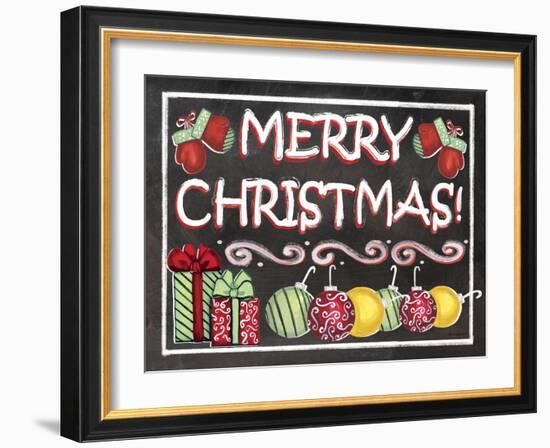 Merry Christmas-Laurie Korsgaden-Framed Giclee Print