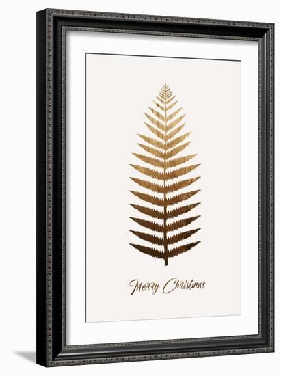 Merry Christmas-Kubistika-Framed Giclee Print