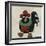 Merry Clucking Christmas-Annie Lane-Framed Giclee Print