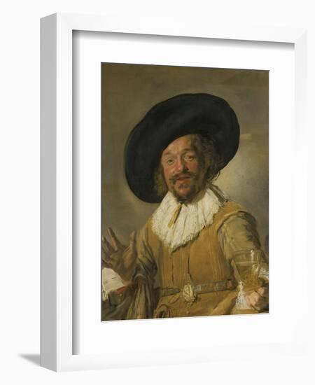 Merry Drinker, 1668-1630-Frans Hals-Framed Art Print