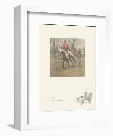 Merry England and Worth a Guinea a Minute-Snaffles-Framed Premium Giclee Print