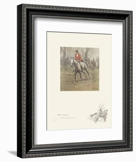 Merry England and Worth a Guinea a Minute-Snaffles-Framed Premium Giclee Print