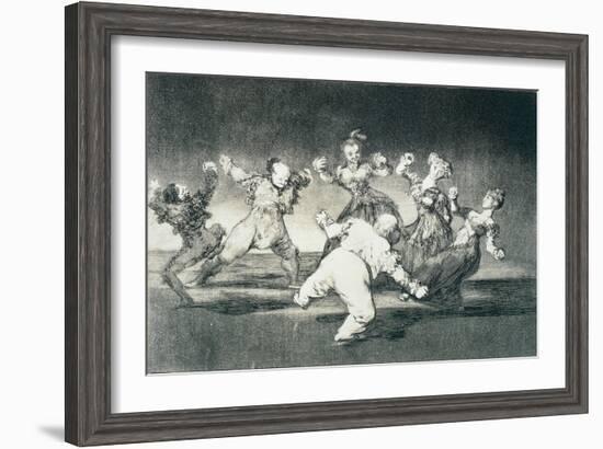 Merry Folly, C.1816-17-Francisco de Goya-Framed Giclee Print