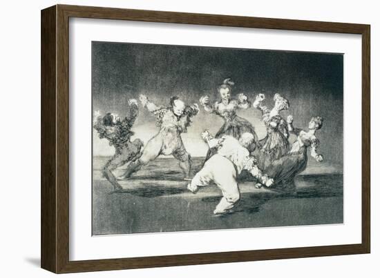 Merry Folly, C.1816-17-Francisco de Goya-Framed Giclee Print