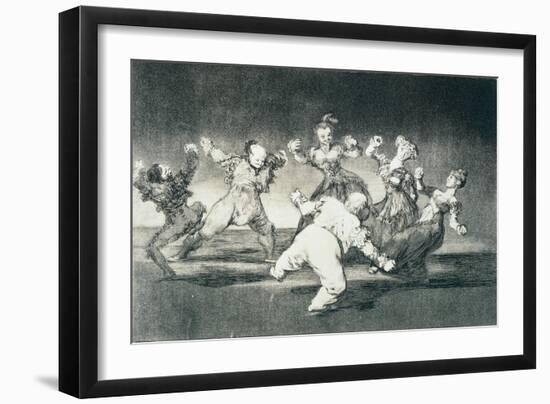 Merry Folly, C.1816-17-Francisco de Goya-Framed Giclee Print