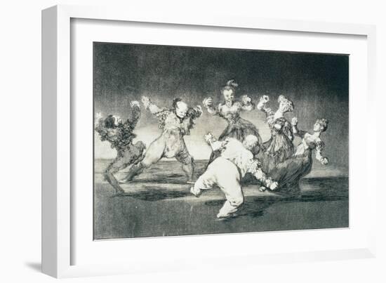 Merry Folly, C.1816-17-Francisco de Goya-Framed Giclee Print