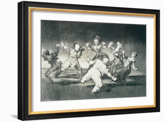 Merry Folly, C.1816-17-Francisco de Goya-Framed Giclee Print