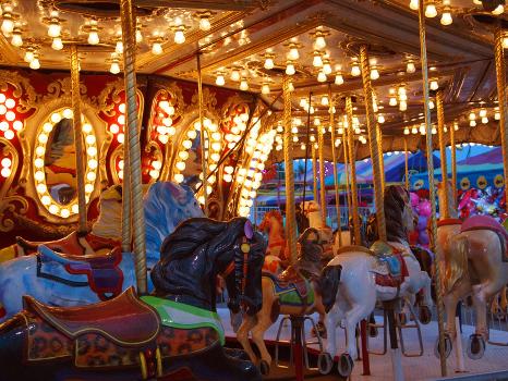 'Merry go Round, Indiana State Fair, Indianapolis, Indiana ...