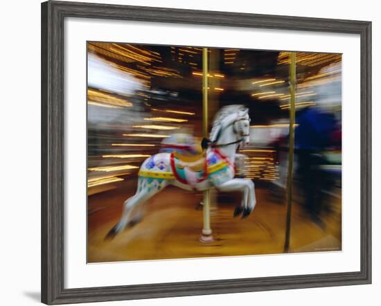 Merry-Go-Round, Paris, France-Gavin Hellier-Framed Photographic Print