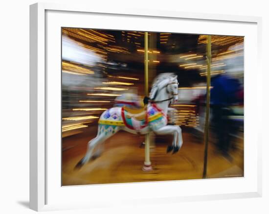 Merry-Go-Round, Paris, France-Gavin Hellier-Framed Photographic Print