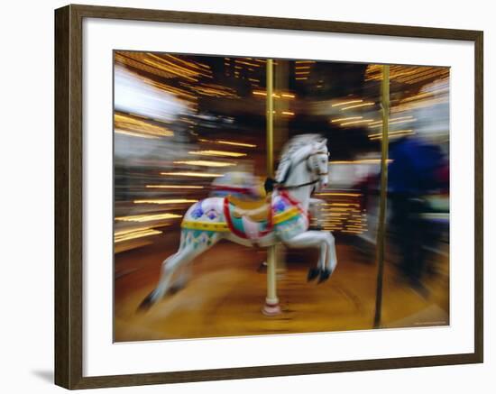 Merry-Go-Round, Paris, France-Gavin Hellier-Framed Photographic Print