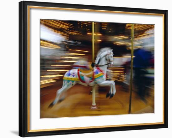 Merry-Go-Round, Paris, France-Gavin Hellier-Framed Photographic Print