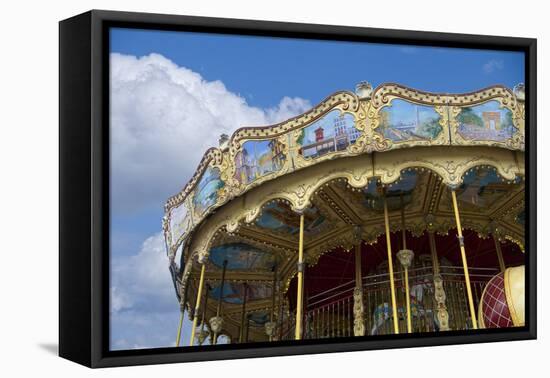 Merry-Go-Round Paris-Cora Niele-Framed Premier Image Canvas