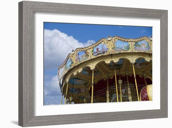 Merry-Go-Round Paris-Cora Niele-Framed Photographic Print