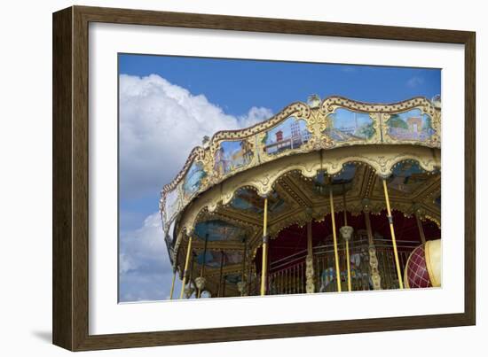 Merry-Go-Round Paris-Cora Niele-Framed Photographic Print