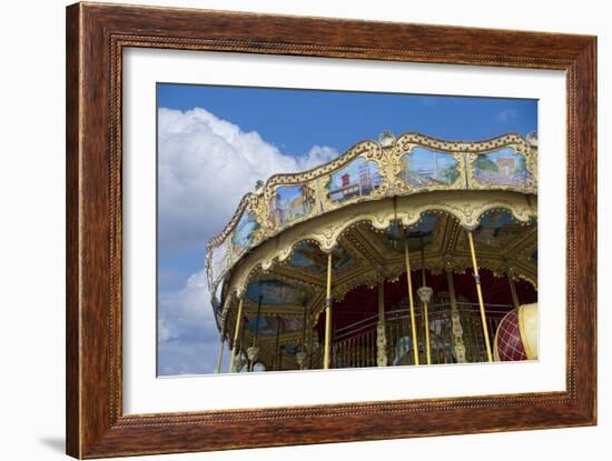 Merry-Go-Round Paris-Cora Niele-Framed Photographic Print