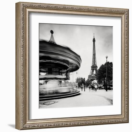 Merry Go Round, Study 1, Paris, France-Marcin Stawiarz-Framed Art Print